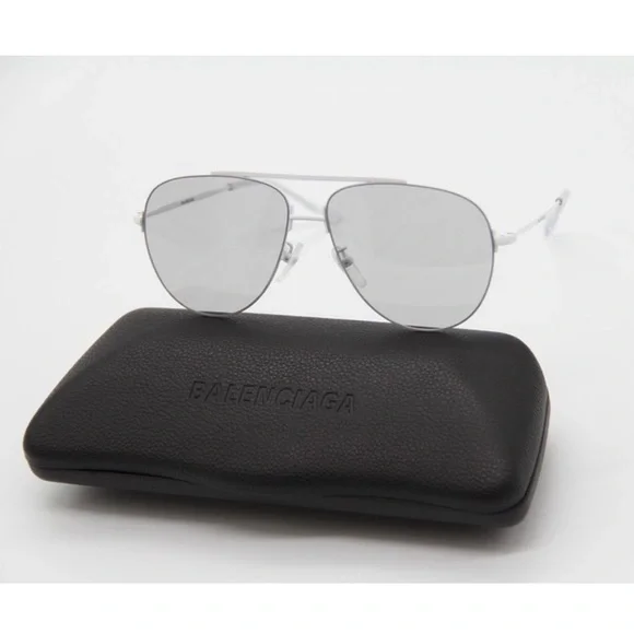 NEW BB0013S 006 UNISEX AVIATOR SUNGLASSES BALENCIAGA BB0013S 006 AVIATOR EYEWEAR - Picture 3 of 12